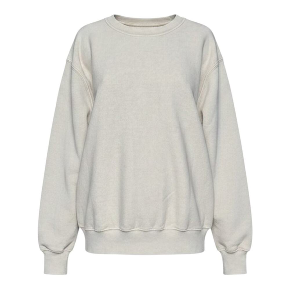 Les Tien Heavyweight Crew Sweatshirt M Ivory Unisex NWOT